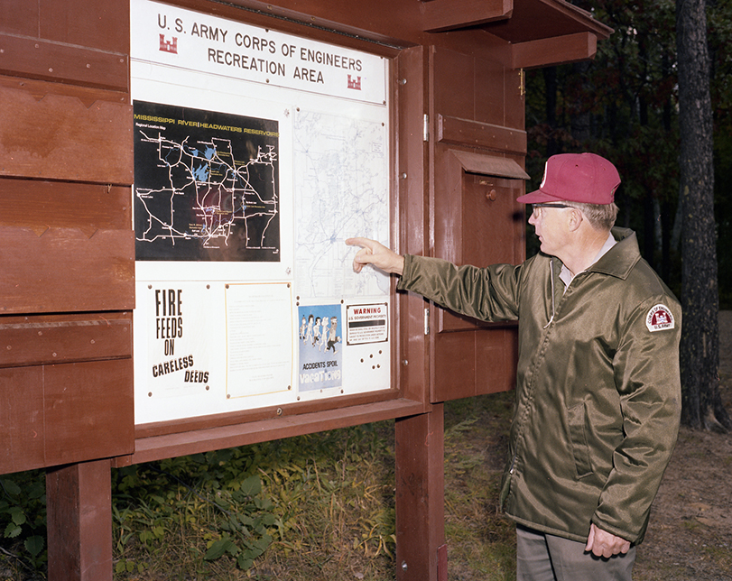 Park manager in the headwaters
