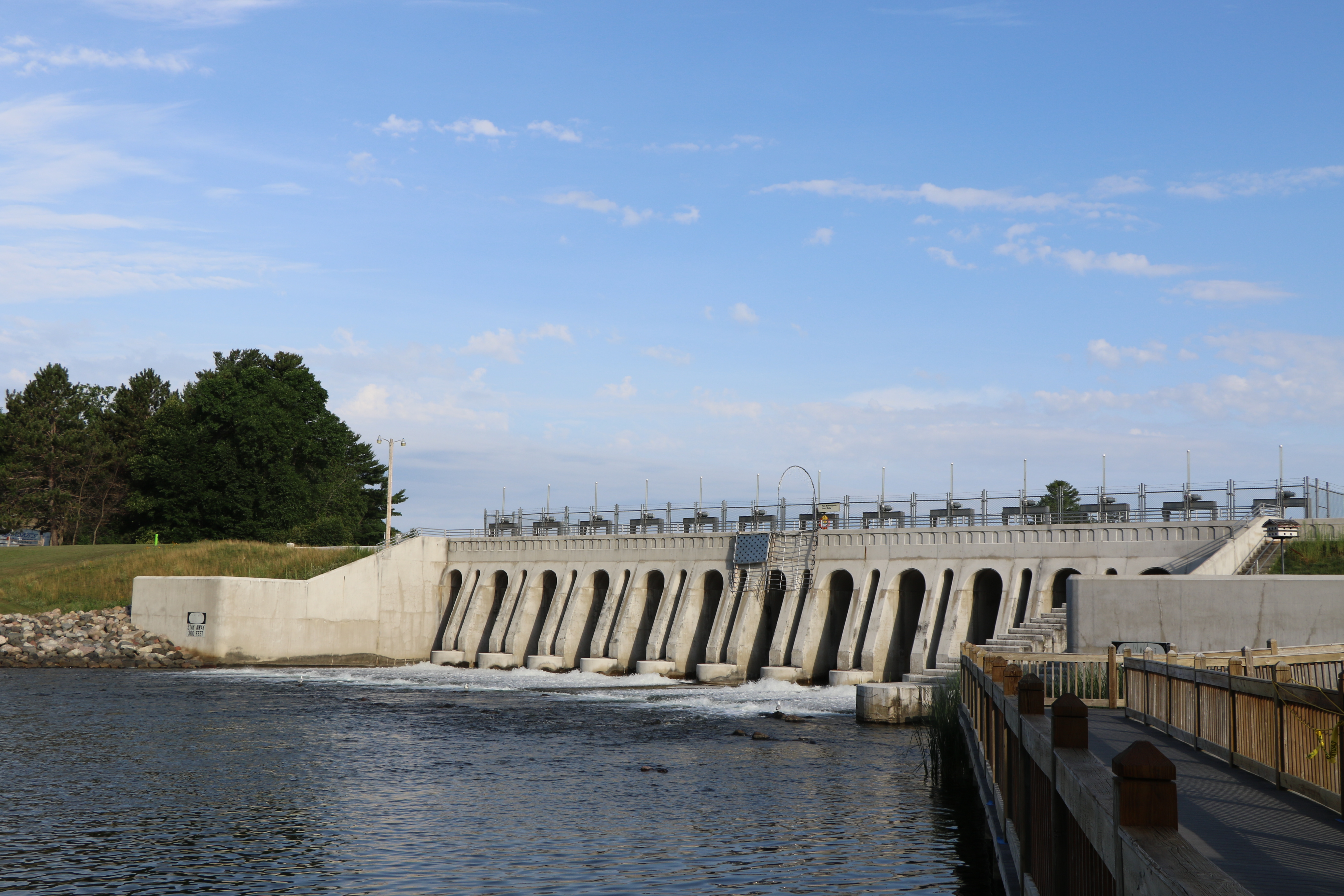 Cross Lake Dam